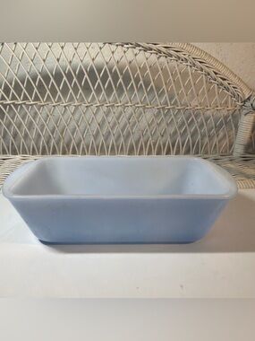 GLASBAKE LOAF PAN #J-522  (BLUE) - USED CONDITION
